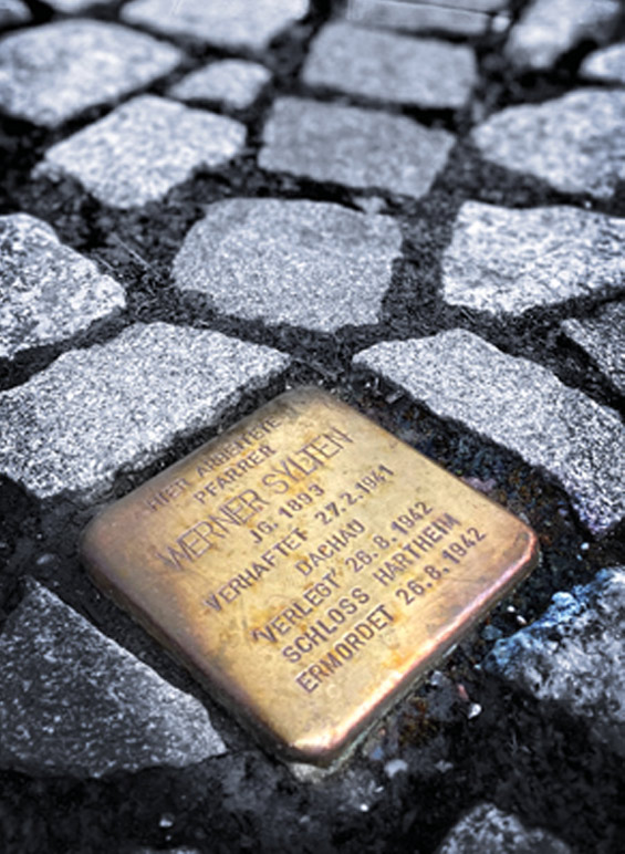 Stolperstein von Werner Sylten Stolperstein von Werner Sylten